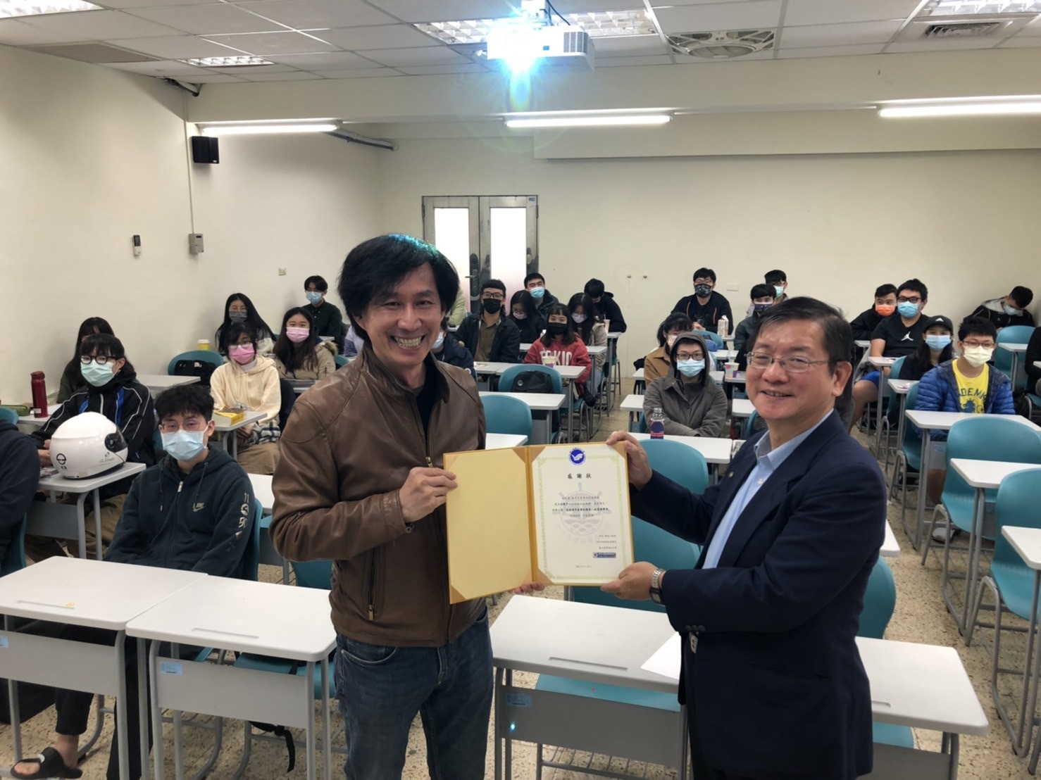 致贈沈處長謝奬2